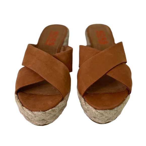 Michael Kors Wedge Sandals, Size 7.5 - Picture 2 of 12